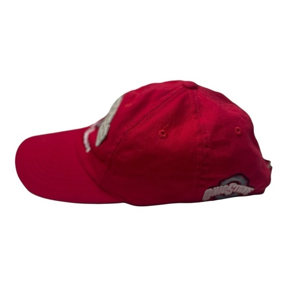 Top Of The World Red Ohio State University Buckeyes Adjustable Hat - Picture 3 of 8
